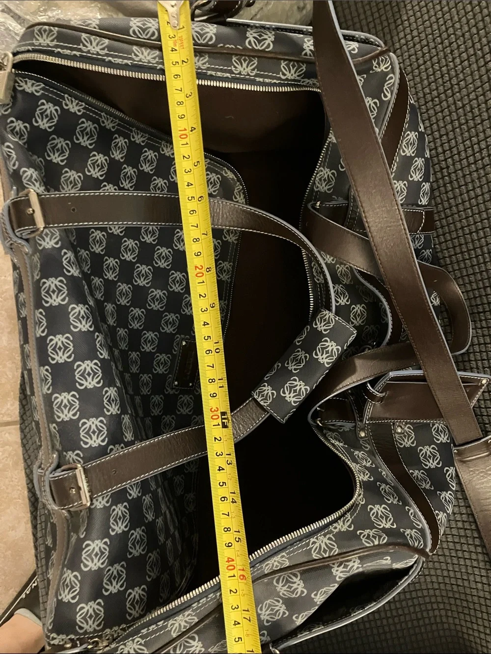 Loewe Anagram duffle Travel bag